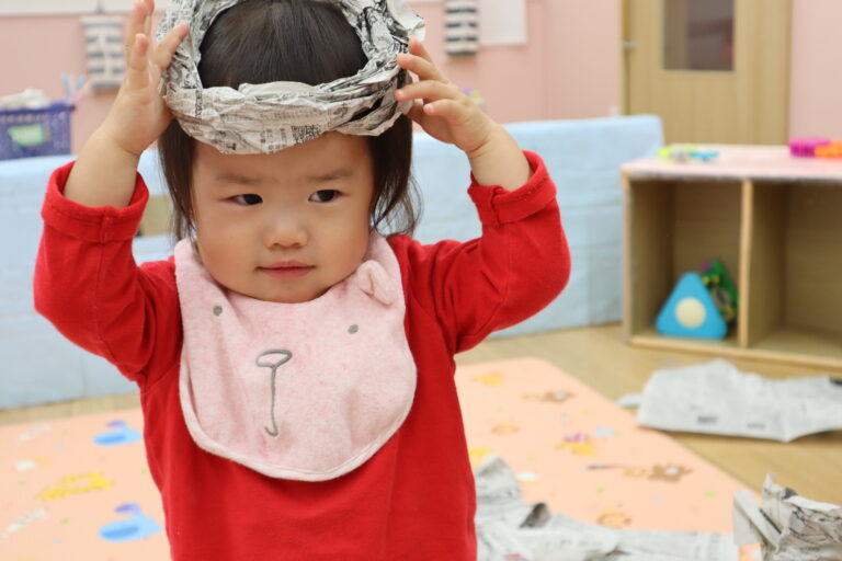 雨の日の過ごし方（0歳児）