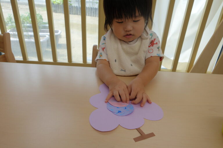 ぶどうを作ったよ🍇（0歳児）