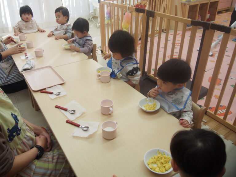 美味しくできたよ（0歳児）