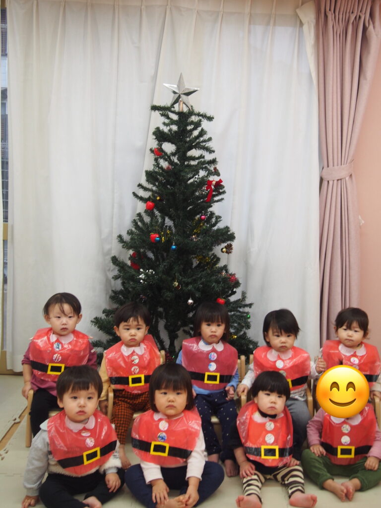 サンタさんありがとう！（0歳児）